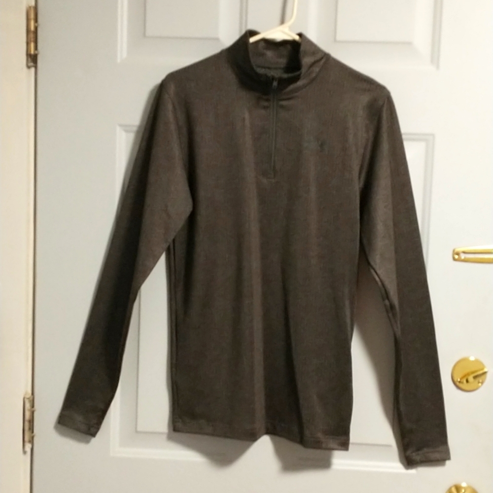UA Fitted Coldgear 1/2 Zip Long Sleeve